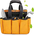 Duty Zipper PouchThe gardening tool bag is made of 600D Oxford Material, known for its strength and durability. Additionally, the 600D Oxford Material gives the bag a professional look and feel, making it a great addition to your gardening equipment.